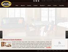 Tablet Screenshot of cachefurnitures.com